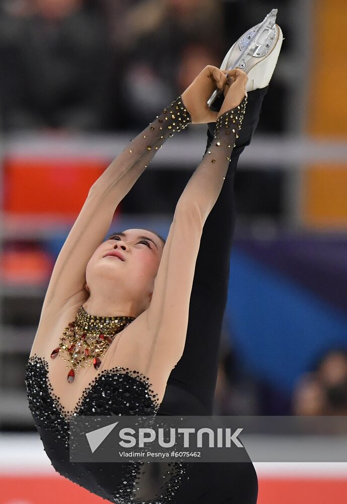 Russia Figure Skating Rostelecom Cup Ladies