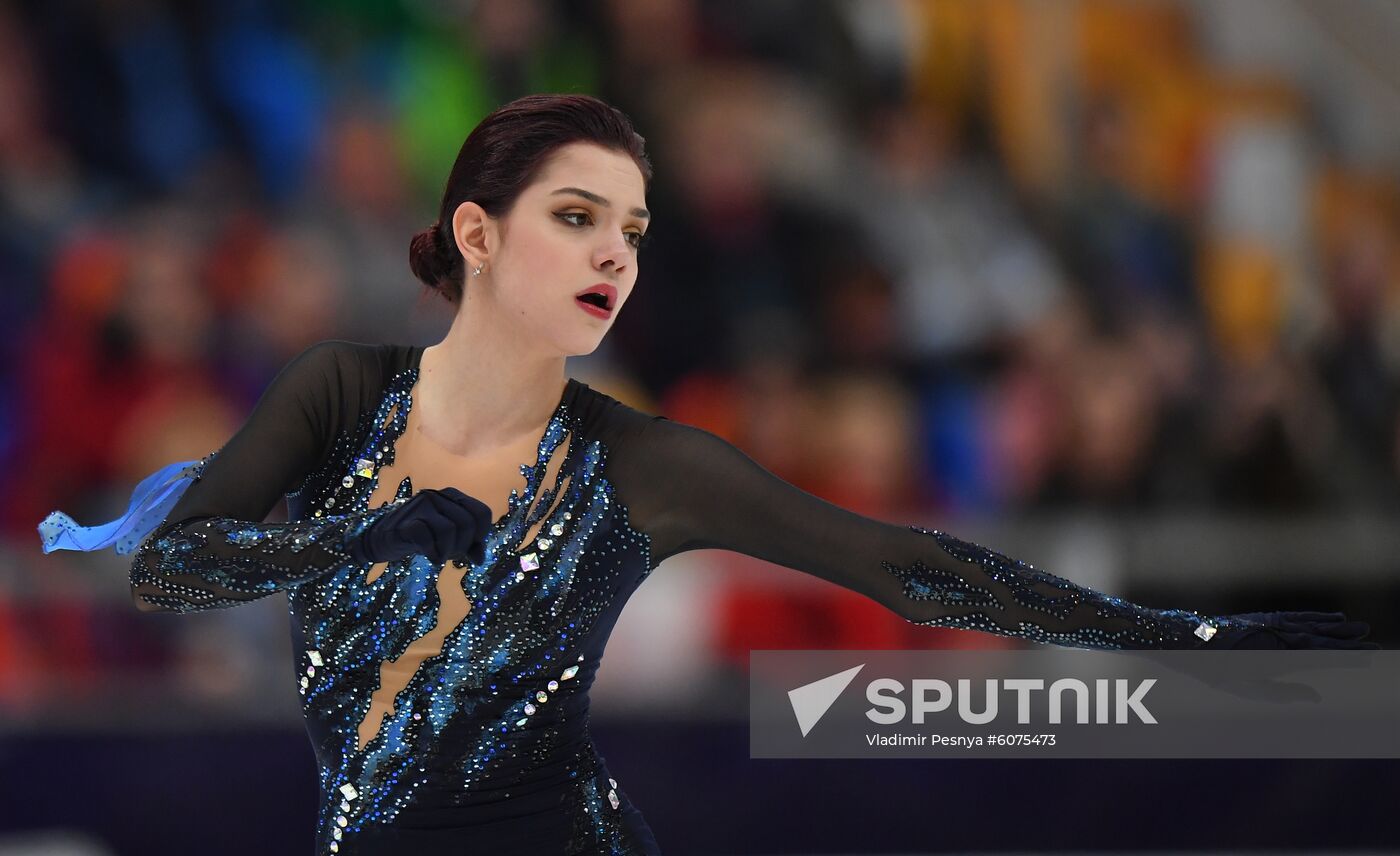 Russia Figure Skating Rostelecom Cup Ladies