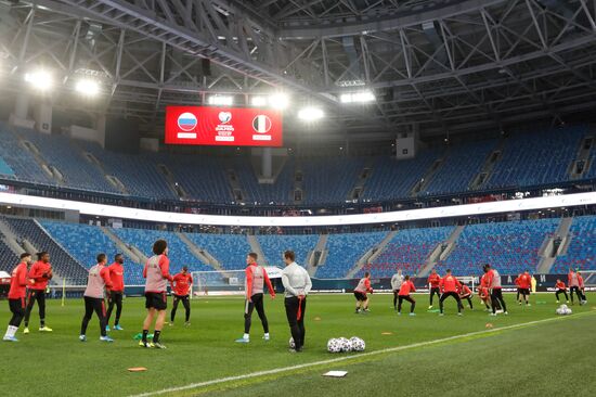 Russia Soccer Euro 2020 Belgium Training Session