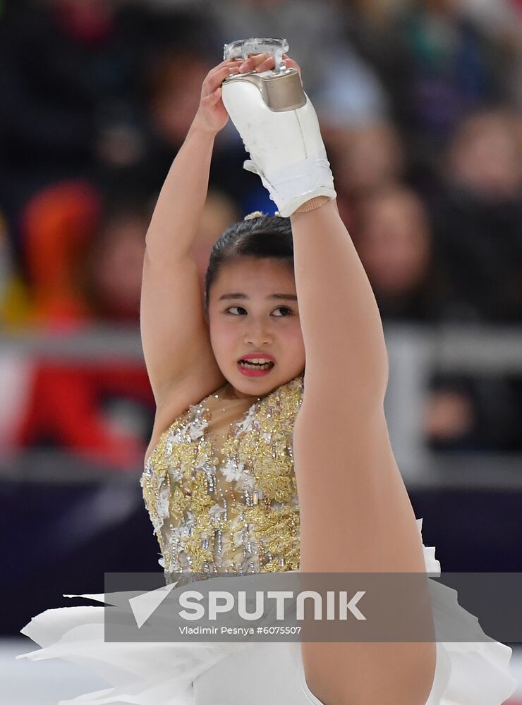 Russia Figure Skating Rostelecom Cup Ladies