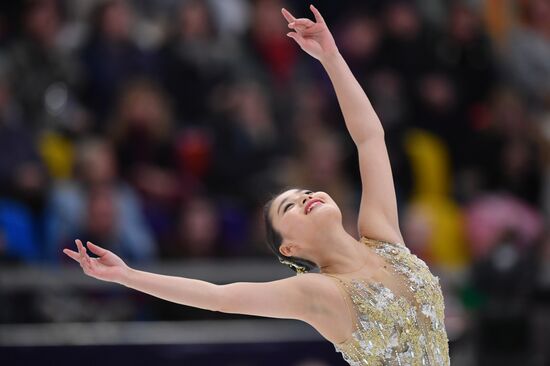 Russia Figure Skating Rostelecom Cup Ladies