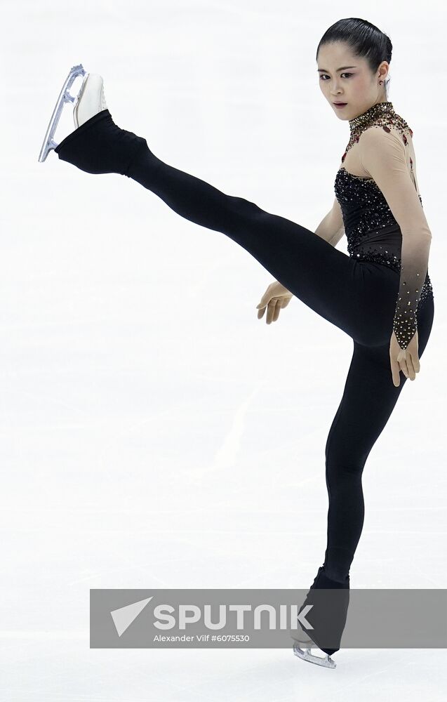 Russia Figure Skating Rostelecom Cup Ladies