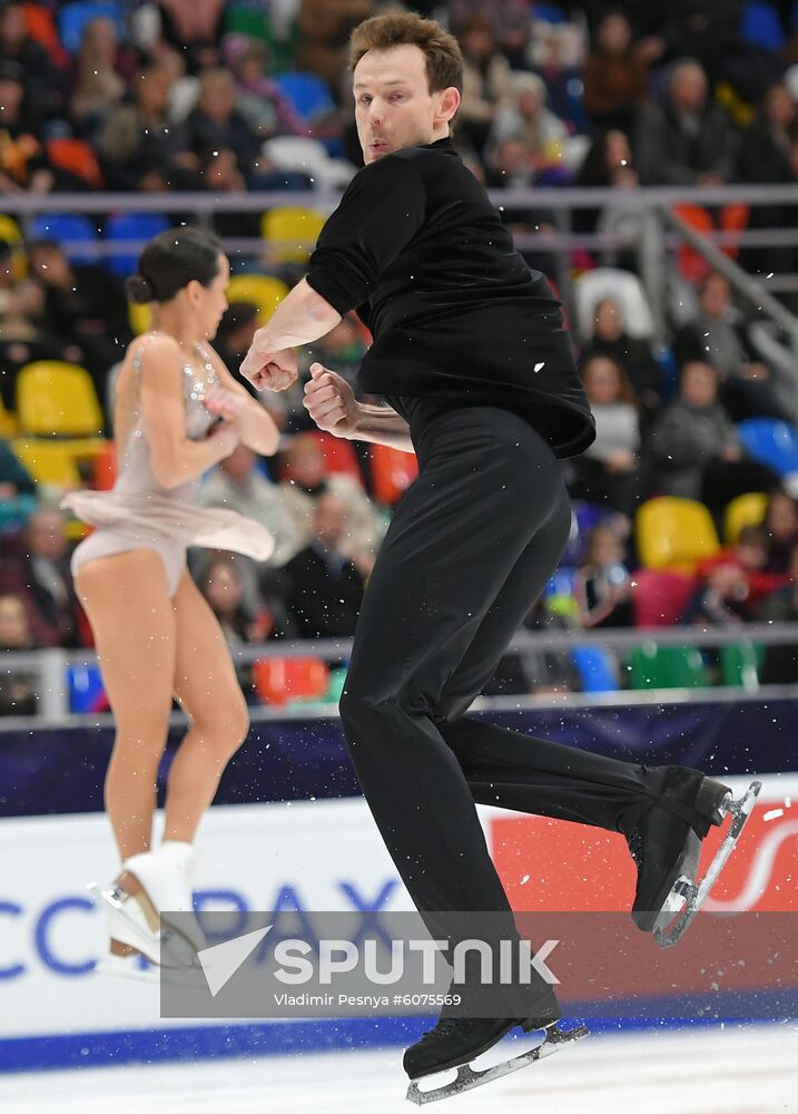 Russia Figure Skating Rostelecom Cup Pairs