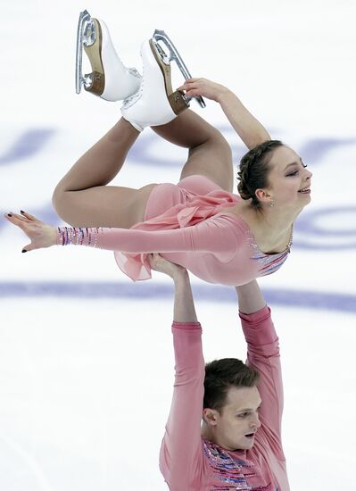 Russia Figure Skating Rostelecom Cup Pairs