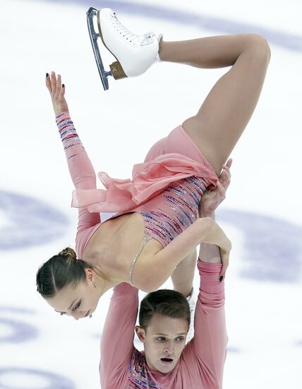 Russia Figure Skating Rostelecom Cup Pairs