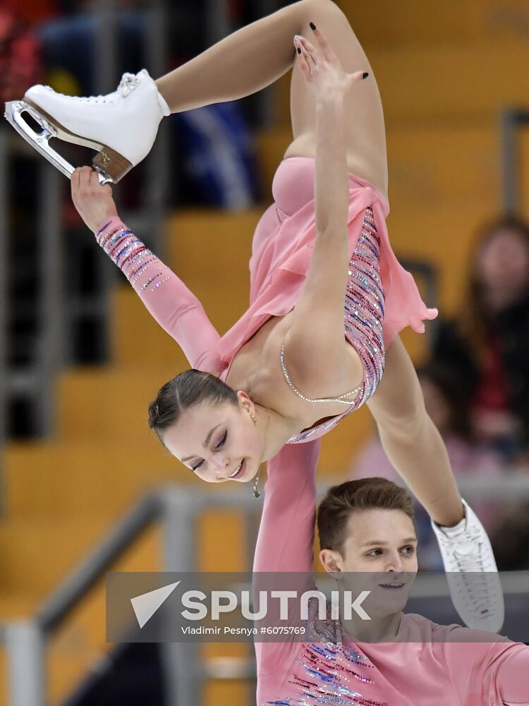 Russia Figure Skating Rostelecom Cup Pairs