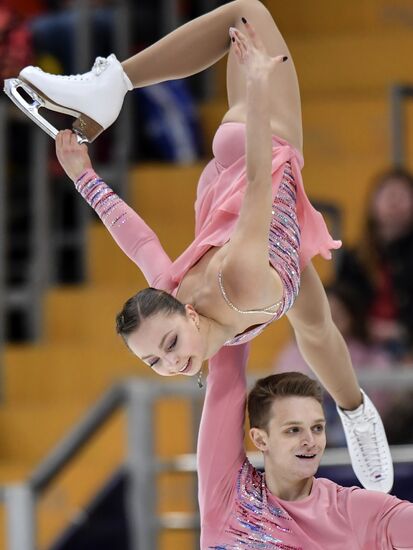 Russia Figure Skating Rostelecom Cup Pairs