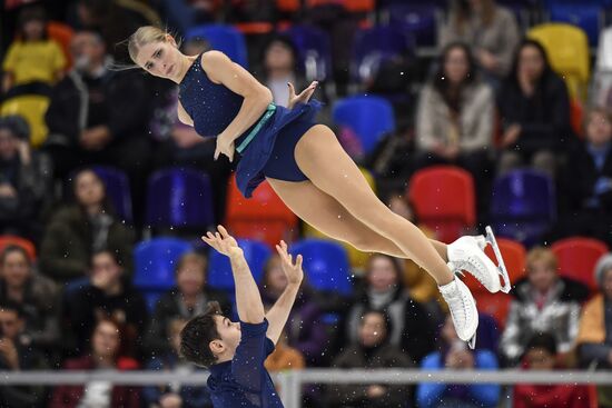 Russia Figure Skating Rostelecom Cup Pairs