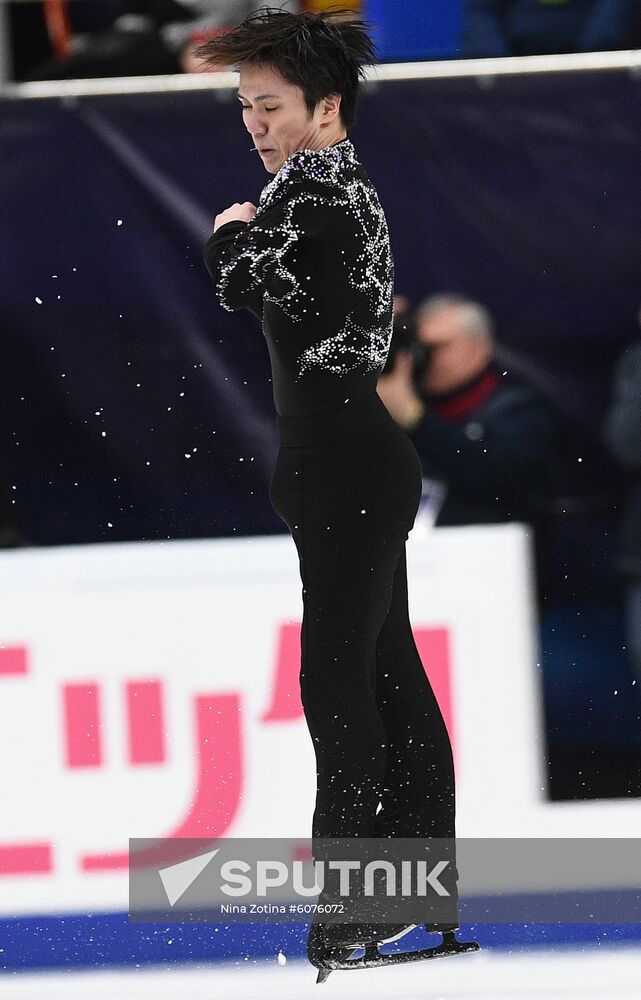 Russia Figure Skating Rostelecom Cup Men