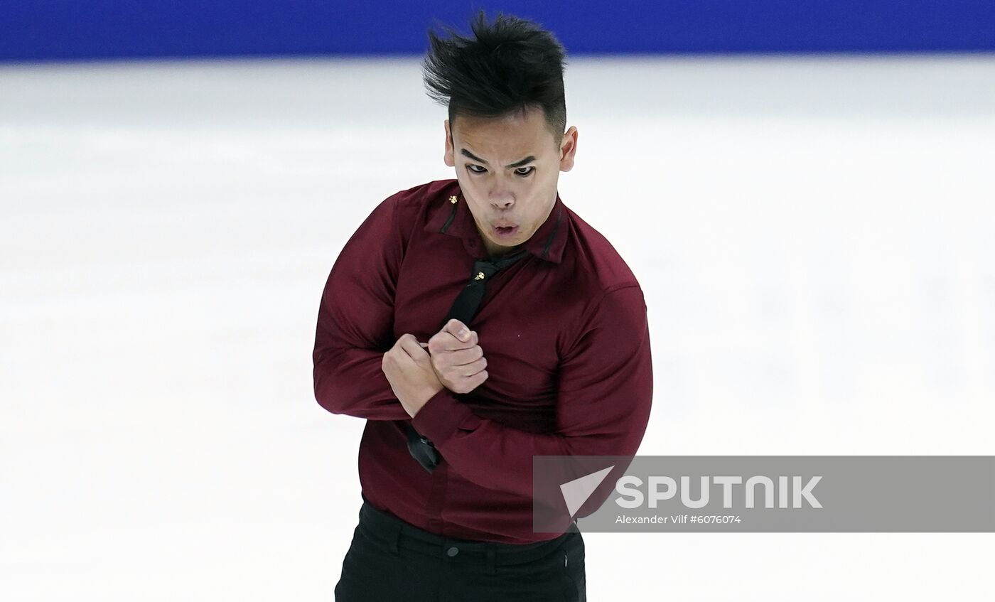 Russia Figure Skating Rostelecom Cup Men