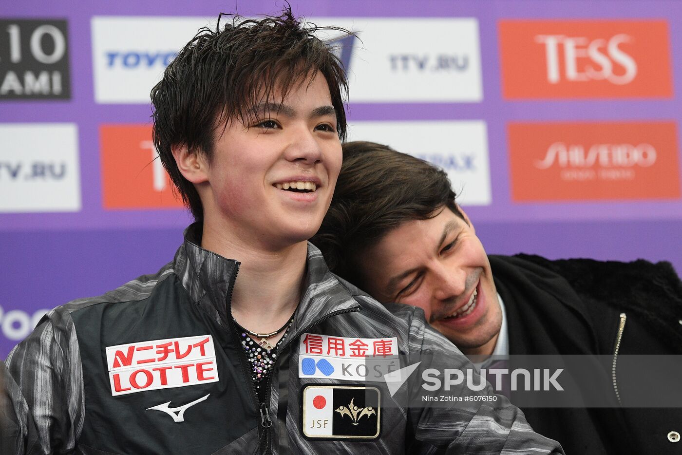 Russia Figure Skating Rostelecom Cup Men