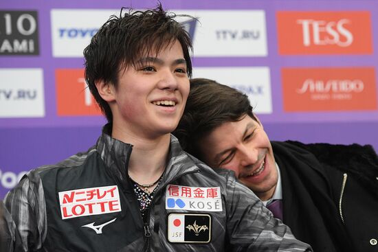 Russia Figure Skating Rostelecom Cup Men