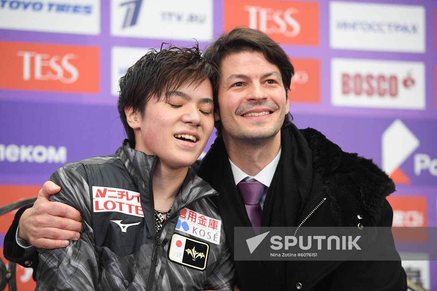 Russia Figure Skating Rostelecom Cup Men