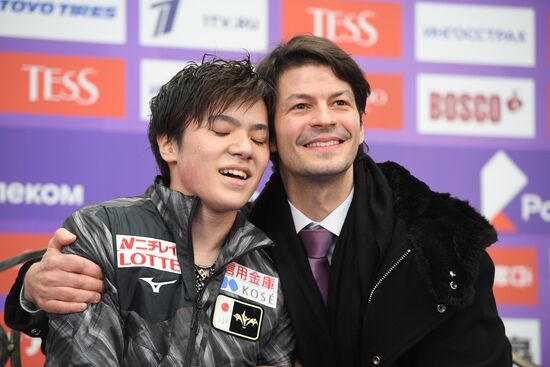 Russia Figure Skating Rostelecom Cup Men