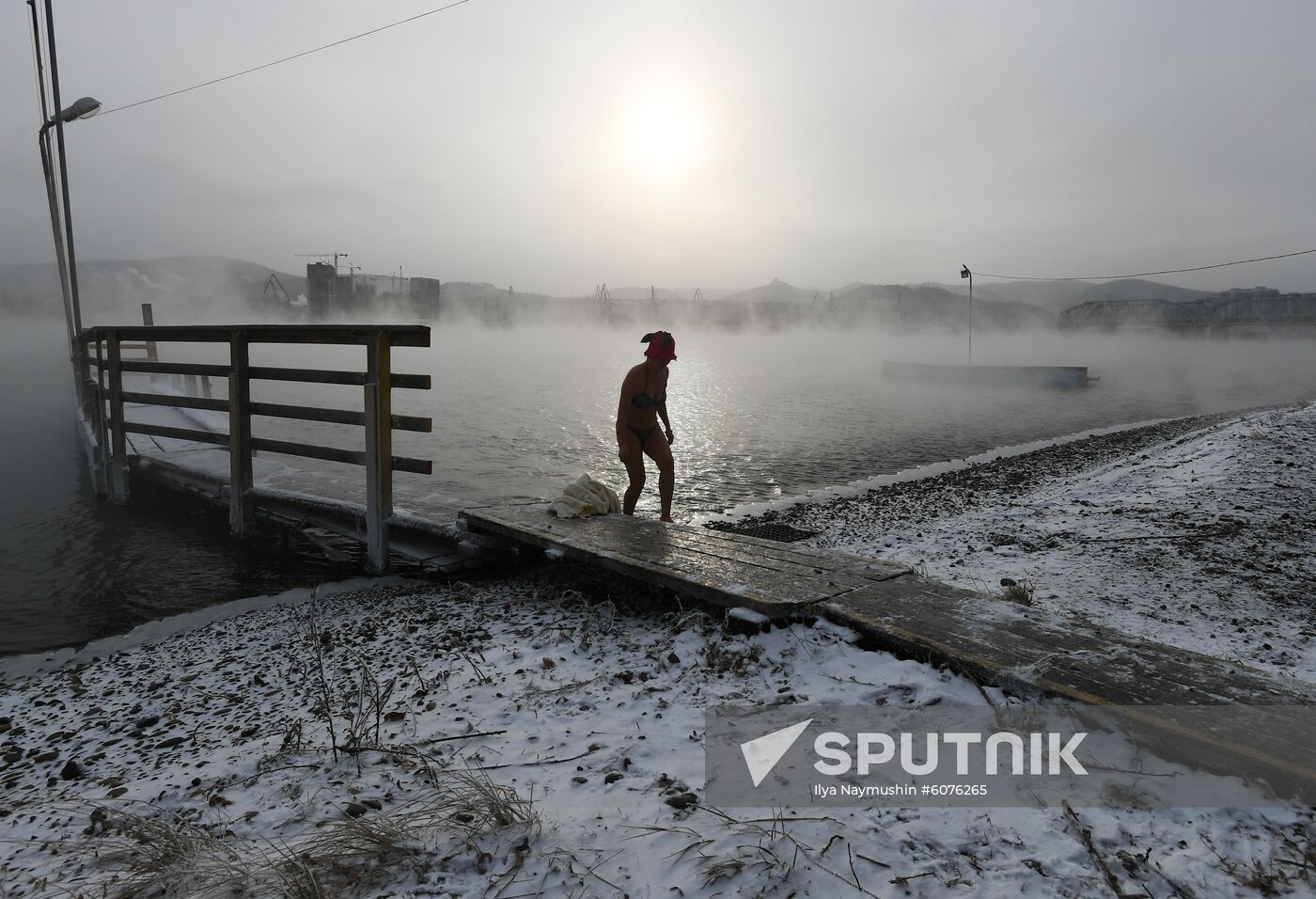 Russia Winter Swimming