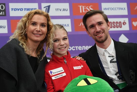 Russia Figure Skating Rostelecom Cup Ladies