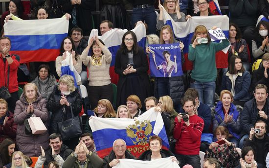 Russia Figure Skating Rostelecom Cup Ladies