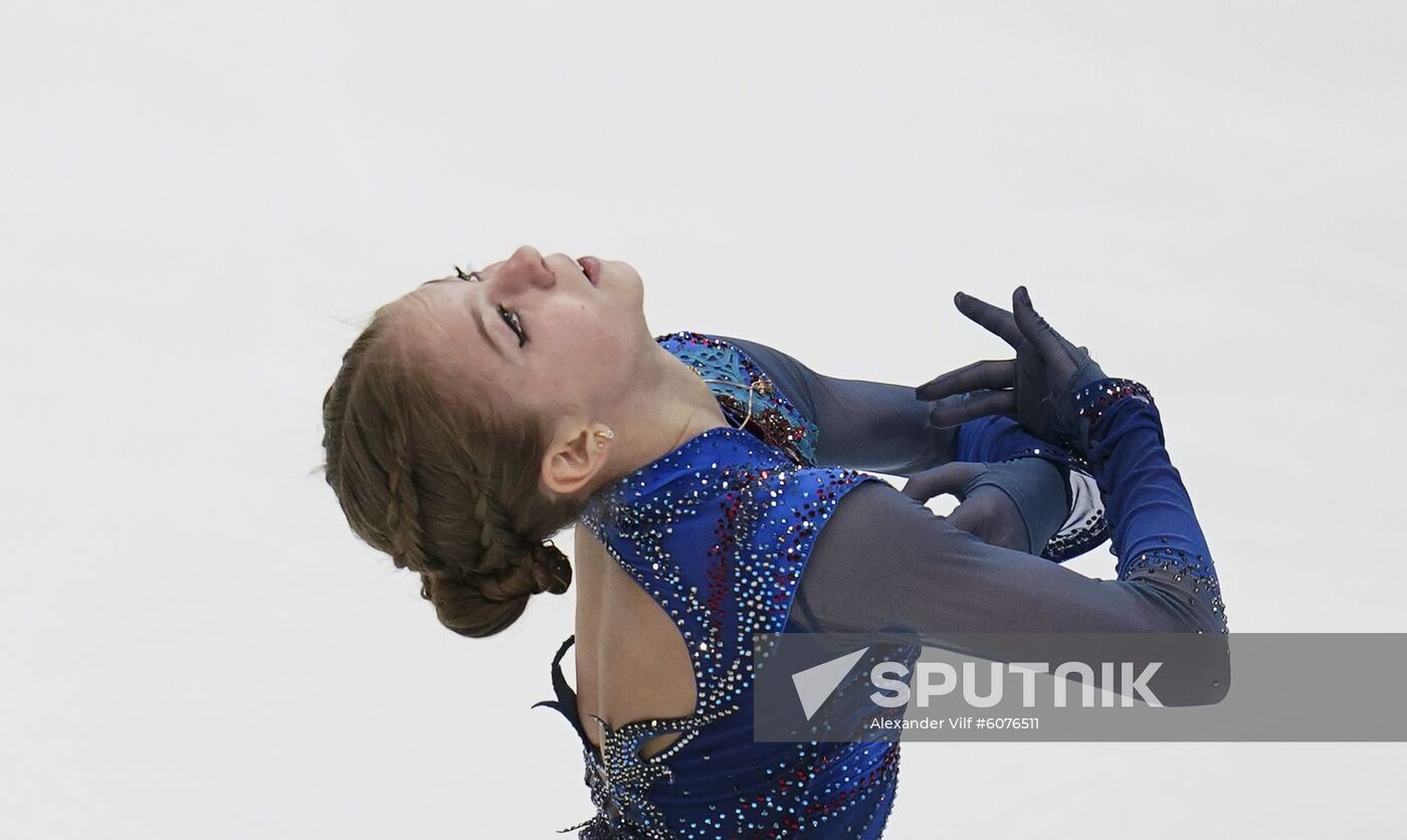 Russia Figure Skating Rostelecom Cup Ladies