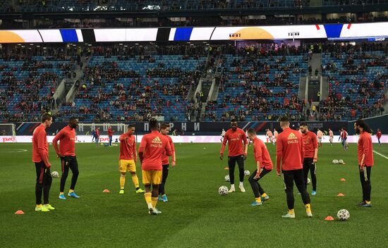 Russia Soccer Euro 2020 Qualifier Russia - Belgium
