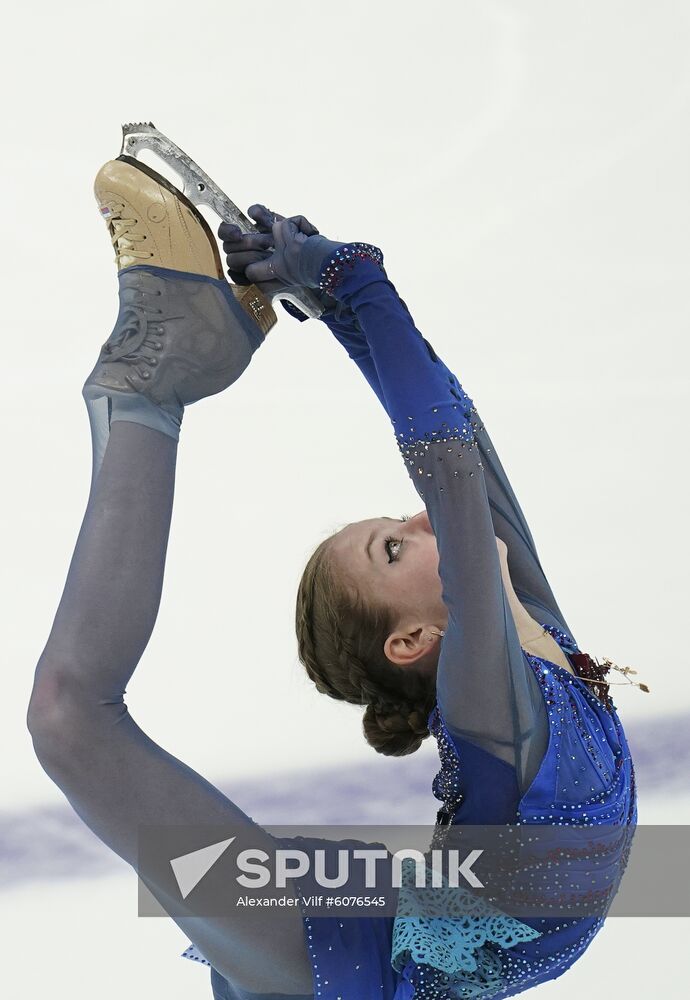Russia Figure Skating Rostelecom Cup Ladies