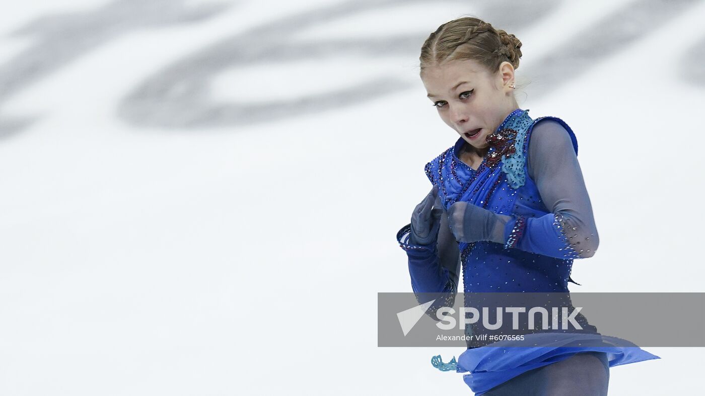 Russia Figure Skating Rostelecom Cup Ladies