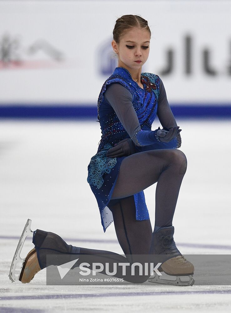 Russia Figure Skating Rostelecom Cup Ladies