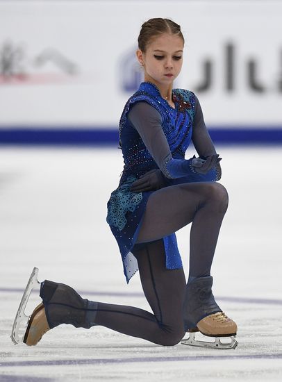 Russia Figure Skating Rostelecom Cup Ladies