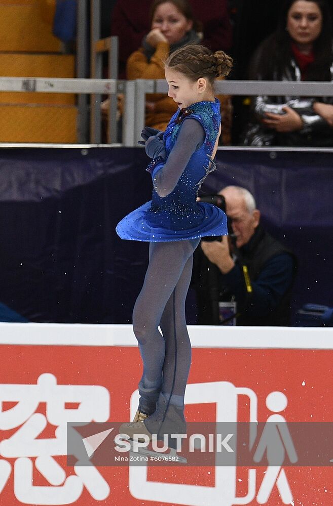 Russia Figure Skating Rostelecom Cup Ladies