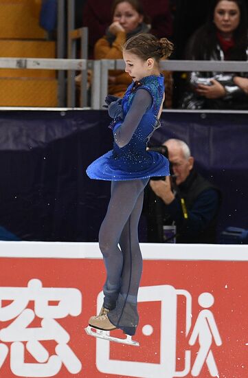 Russia Figure Skating Rostelecom Cup Ladies