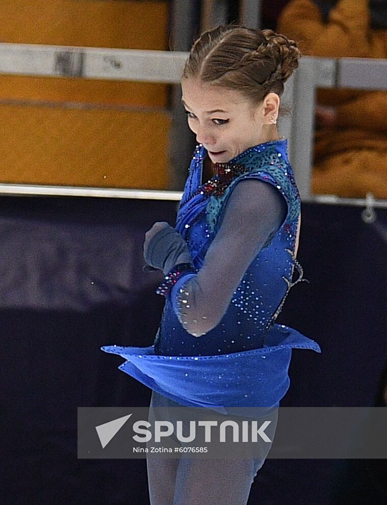 Russia Figure Skating Rostelecom Cup Ladies