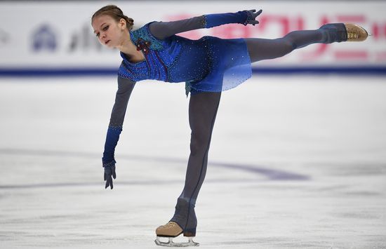 Russia Figure Skating Rostelecom Cup Ladies