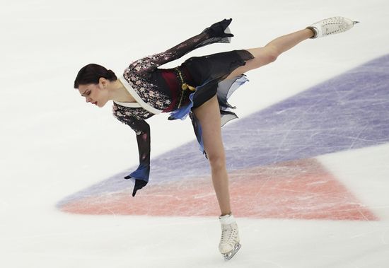 Russia Figure Skating Rostelecom Cup Ladies