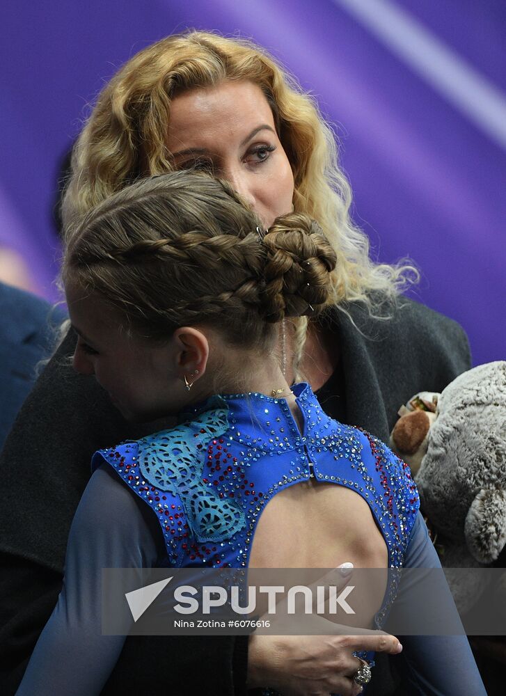 Russia Figure Skating Rostelecom Cup Ladies