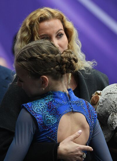Russia Figure Skating Rostelecom Cup Ladies