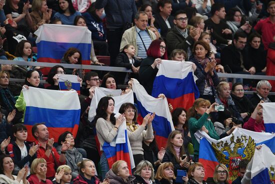 Russia Figure Skating Rostelecom Cup Ladies