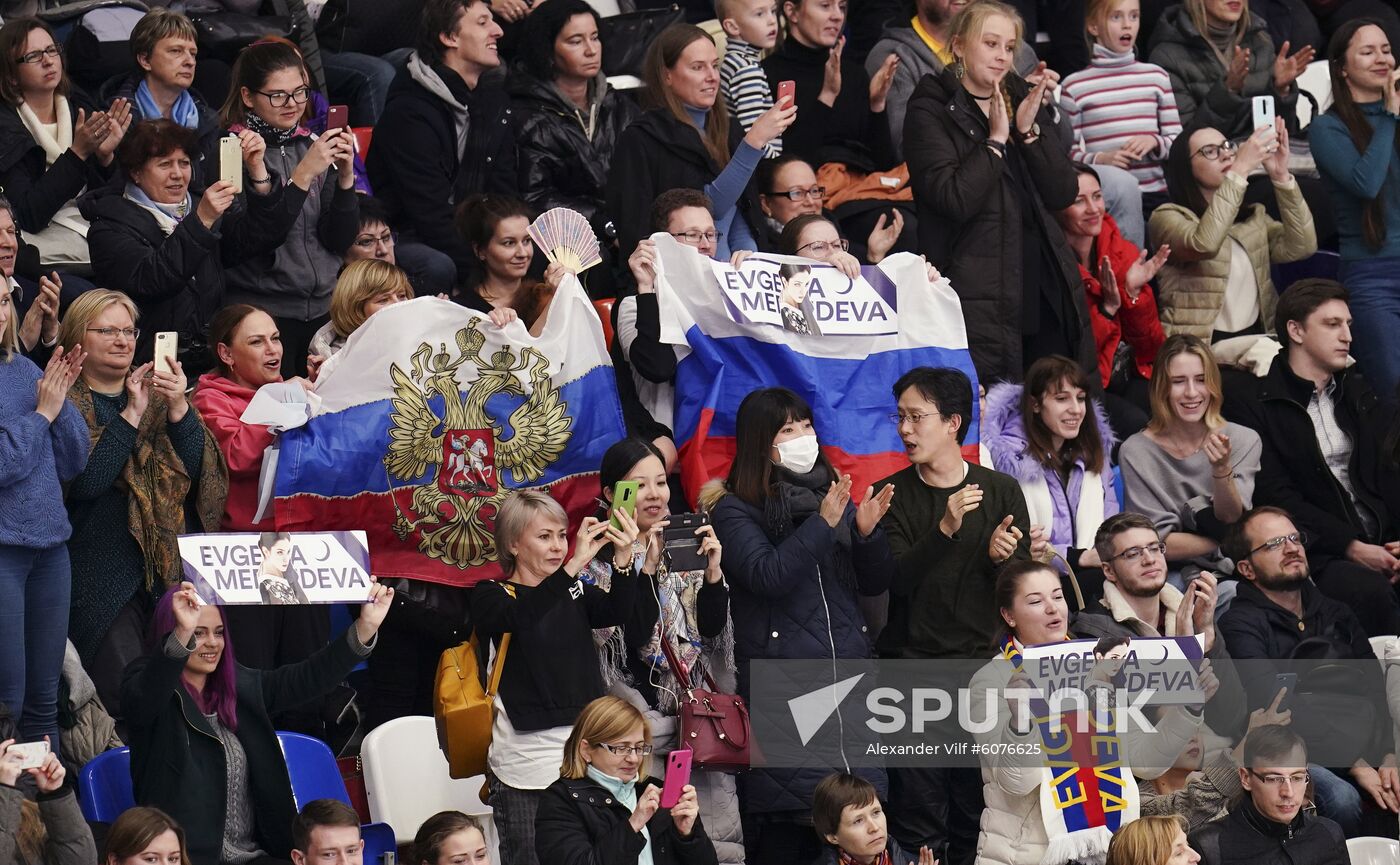 Russia Figure Skating Rostelecom Cup Ladies
