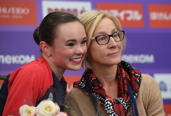 Russia Figure Skating Rostelecom Cup Ladies
