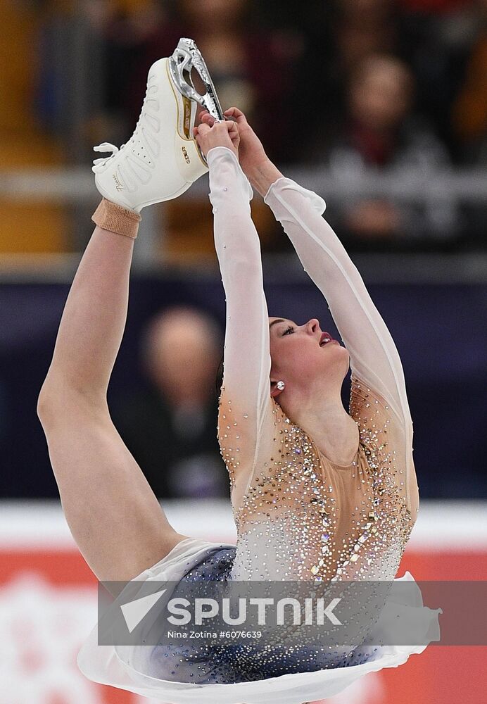 Russia Figure Skating Rostelecom Cup Ladies