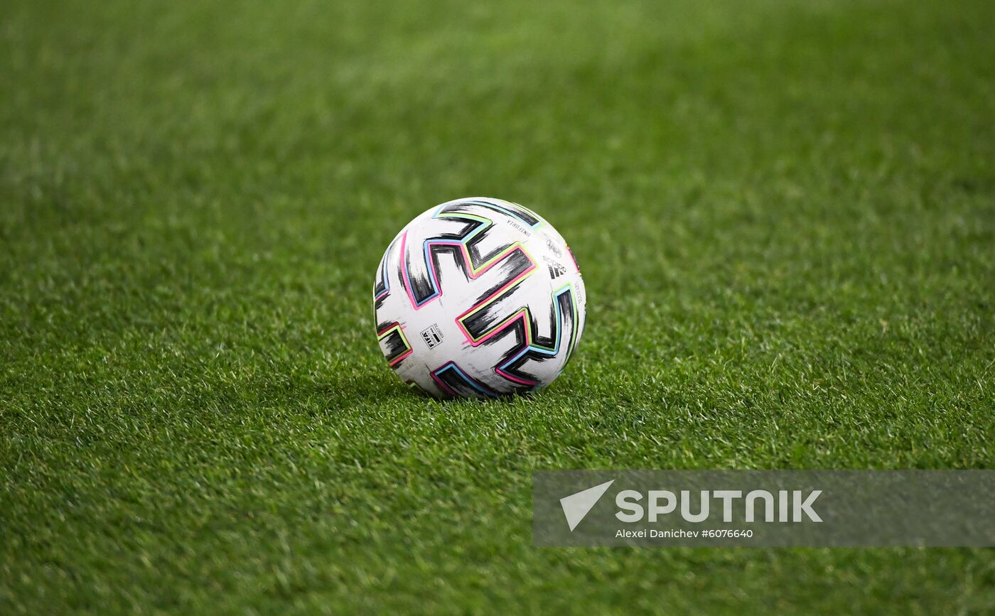 Russia Soccer Euro 2020 Qualifier Russia - Belgium