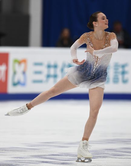 Russia Figure Skating Rostelecom Cup Ladies
