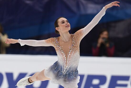 Russia Figure Skating Rostelecom Cup Ladies