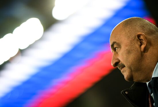 Russia Soccer Euro 2020 Qualifier Russia - Belgium