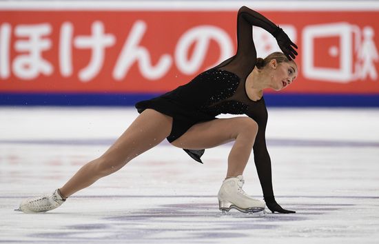Russia Figure Skating Rostelecom Cup Ladies
