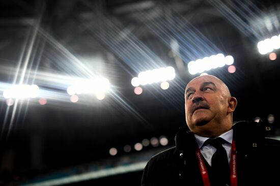 Russia Soccer Euro 2020 Qualifier Russia - Belgium