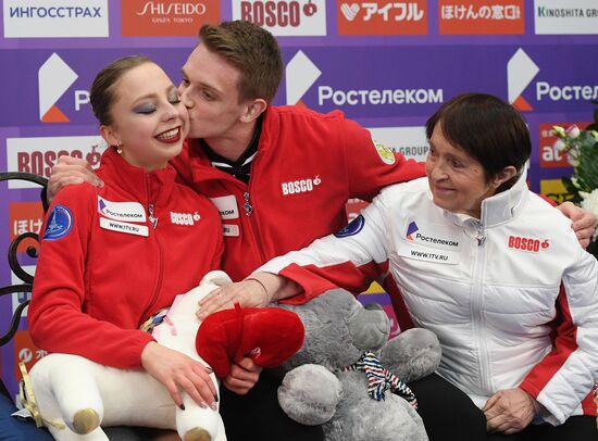 Russia Figure Skating Rostelecom Cup Pairs