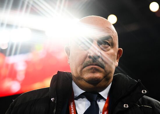 Russia Soccer Euro 2020 Qualifier Russia - Belgium