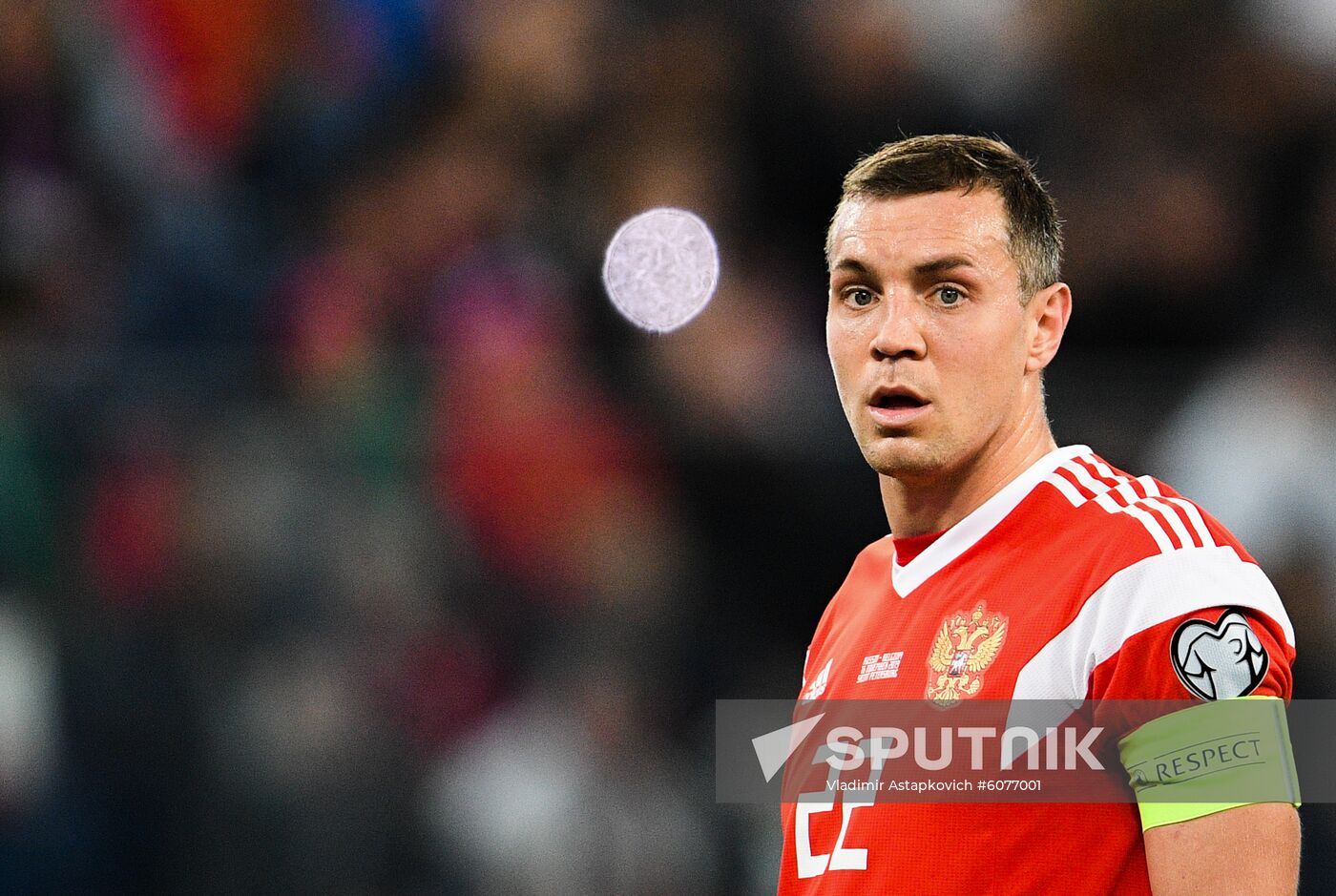 Russia Soccer Euro 2020 Qualifier Russia - Belgium