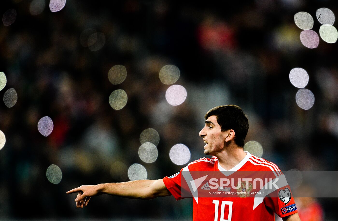 Russia Soccer Euro 2020 Qualifier Russia - Belgium