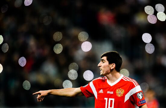 Russia Soccer Euro 2020 Qualifier Russia - Belgium