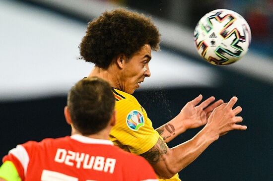 Russia Soccer Euro 2020 Qualifier Russia - Belgium